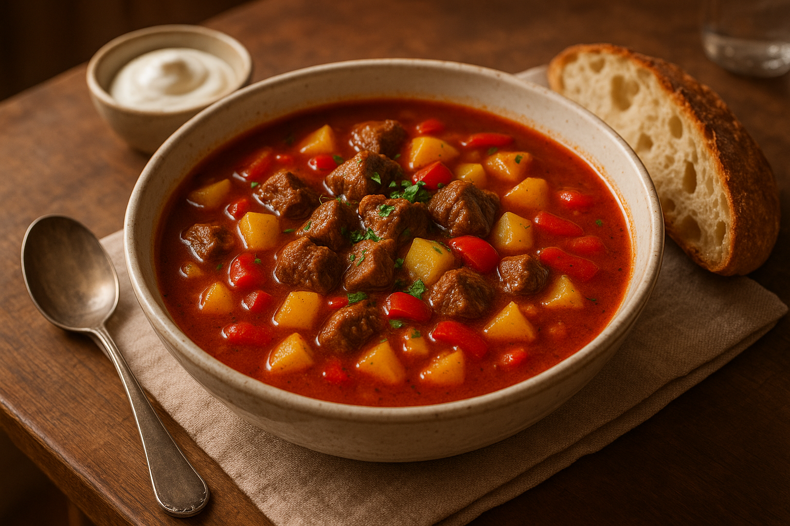 Världens godaste gulaschsoppa